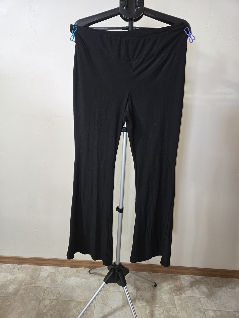 No Boundaries Black Flare Lounge pant XXL
